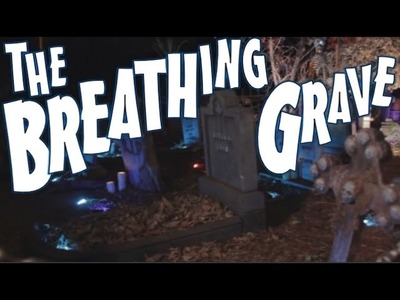 DIY Motorized Breathing Grave Prop: A Creepy Ground Moving Halloween Decoration