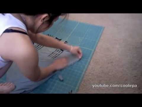 DIY Mullet Skirt & Tie Crop Top