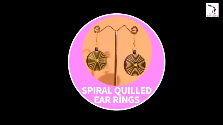 DIY : Swirl Quilling Ear Rings | Quilling Tutorial | Quilling Earrings
