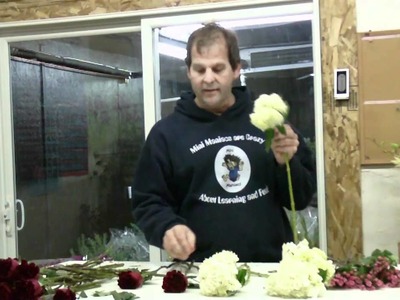 DIY - Wedding Bouquet Heart Garden Rose - lwflowers.com