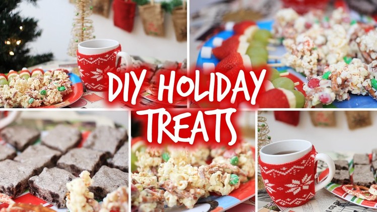 Easy DIY Holiday Party Snacks & Christmas Treats!