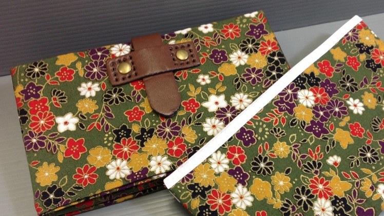 Fabric Origami Wallet with Clasp Make Your Own