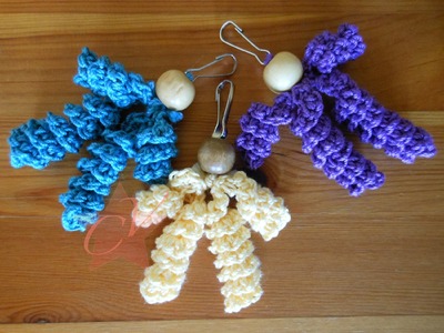Harlequin Crochet Key-Chain - Tutorial