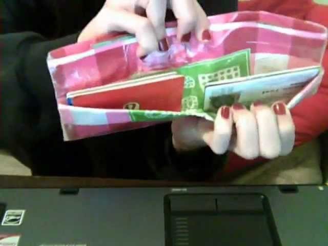How to make a wallet out of paper!
