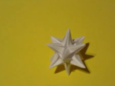 How to make an Origami Omega Star