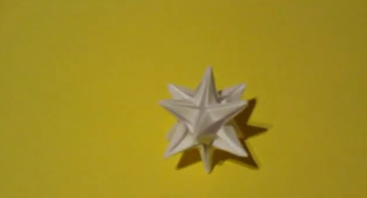 How to make an Origami Omega Star