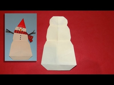 How To Make An Origami Snowman