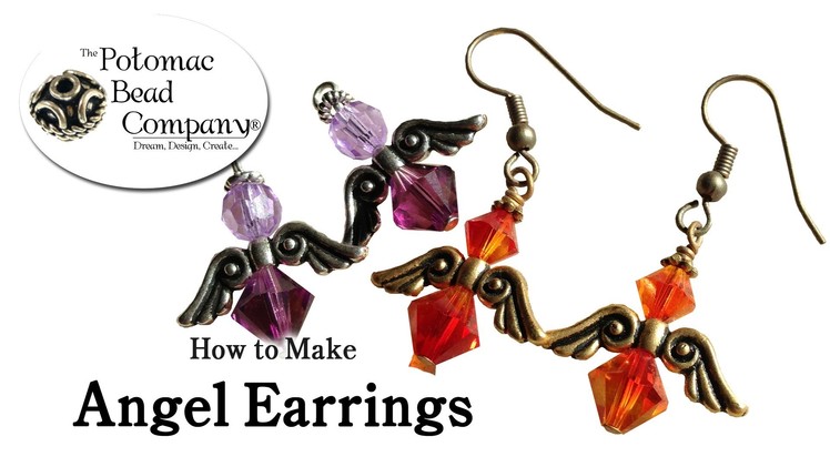 How to Make Angel Earrings