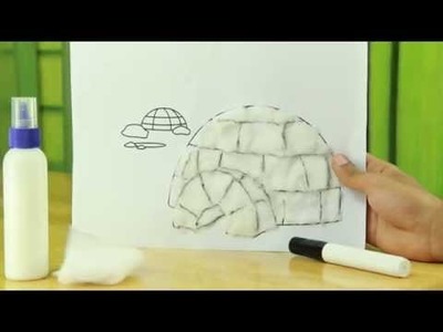 How to make craft igloo - craft