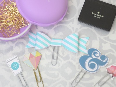 How to Make Easy DIY Planner Clips, Bows & Accessories