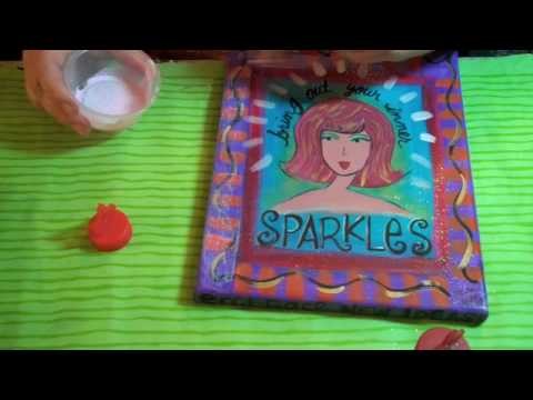 HOW TO: Make Glitter Varnish on the spot! || DIY Glitter Project