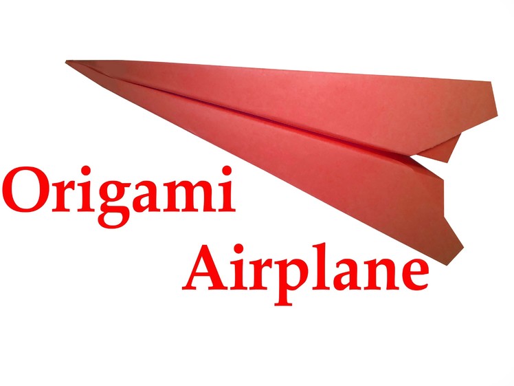 How to make Origami Airplane ( very easy ) : DIY Crafts