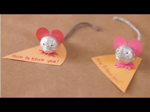 How to Make Sweet Mice - Valentine's Day Craft