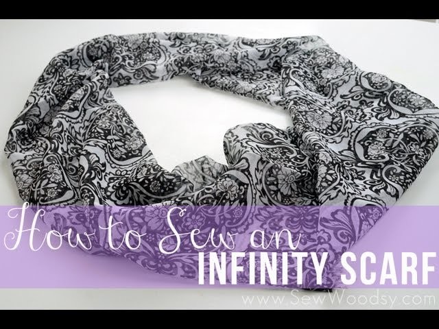 How to Sew an Infinity Scarf