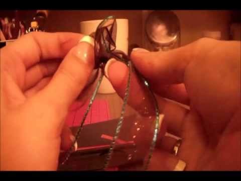 How to tie a perfect bow or a flat bow for scrapbooking or cardmaking