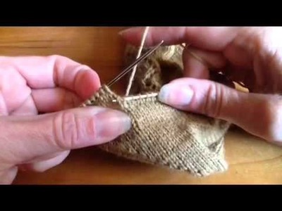 Knitting a Welt Round