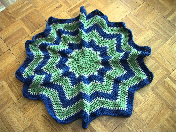 Krazy Kabbage - Crochet Star Blanket