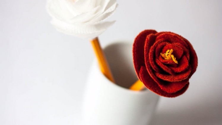 Make a Beautiful Flower Pencil Decoration - Crafts - Guidecentral