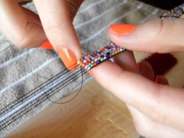 Making a Bead Loom Bracelet