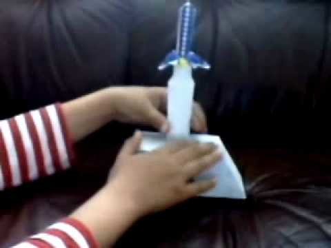 My master sword papercraft model