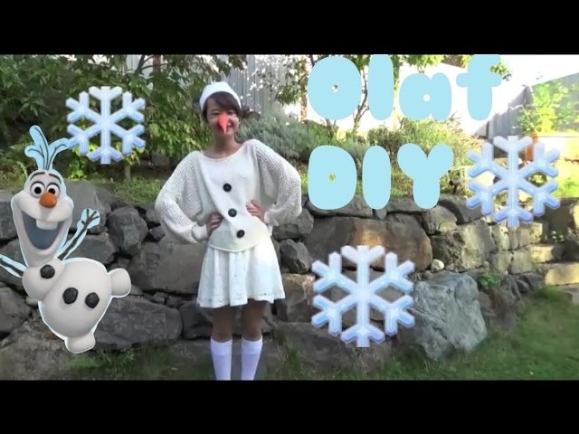 {Olaf Halloween Costume} DIY