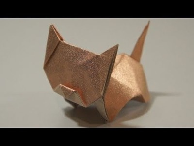 Origami Neko (cat) (Jo Nakashima) - remake