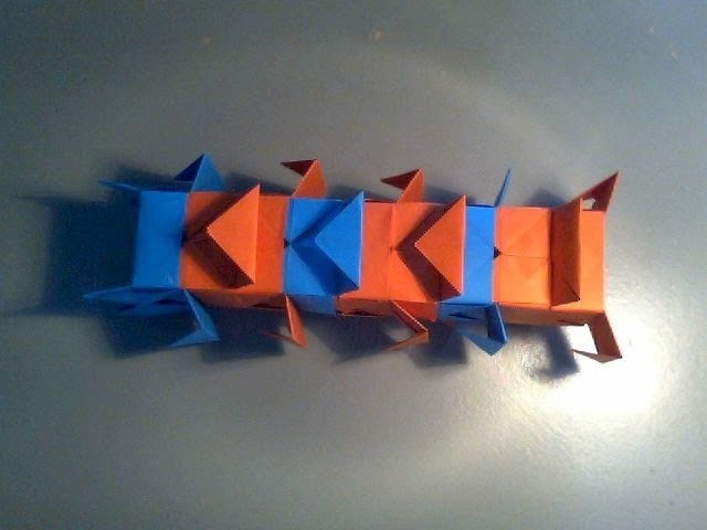 Origami tower Sanbow(tutoriel last part)