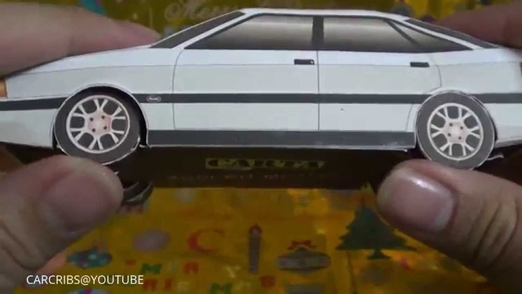 Papercraft Audi 80 B3 Quattro