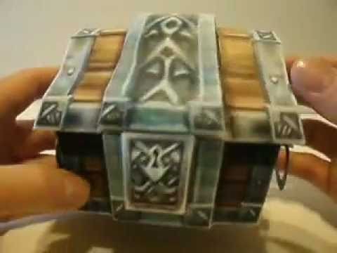 Papercraft WOW Treasure Chest
