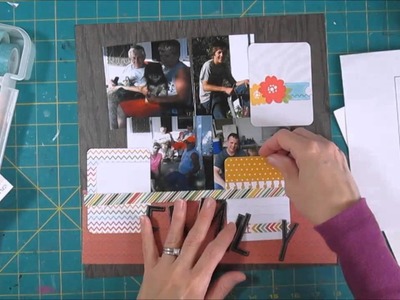 Scrapbooking Process Project Life Cards as Embellishment