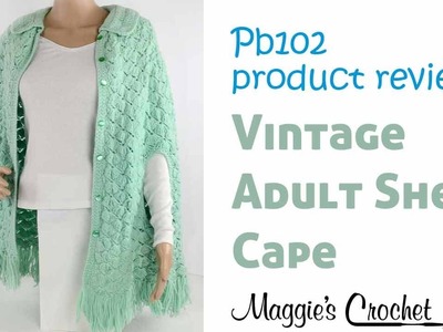 Vintage Adult Shell Cape Product Review PB102