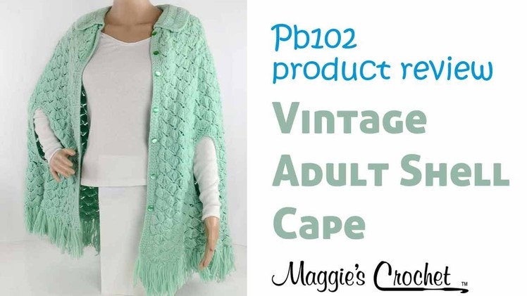 Vintage Adult Shell Cape Product Review PB102