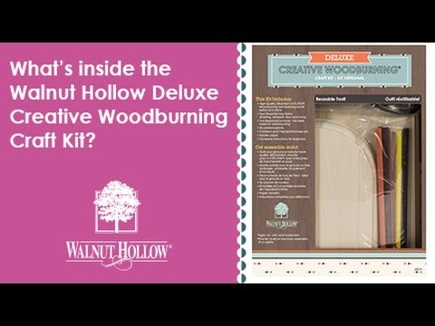 Walnut Hollow® | The Deluxe Creative Woodburning® Craft Kit