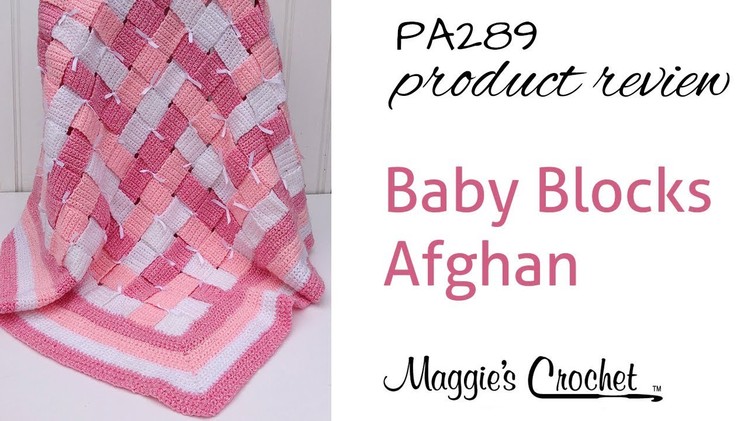 Baby Blocks Afghan Crochet Pattern Product Review PA289