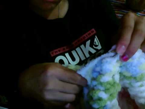 Blanket knitting (simple pattern)