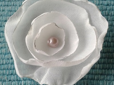 Create a Pretty Chiffon Flower  - Crafts - Guidecentral