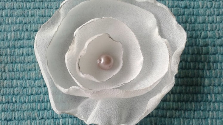 Create a Pretty Chiffon Flower  - Crafts - Guidecentral