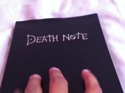 Death Note Notebook Unboxing