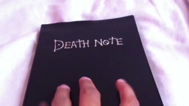 Death Note Notebook Unboxing
