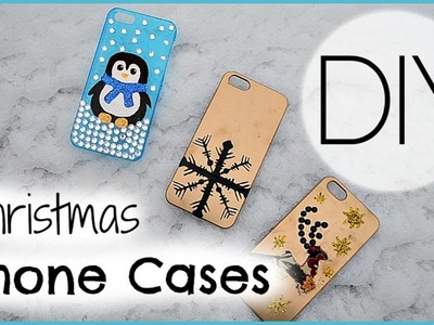 DIY Christmas Phone Cases