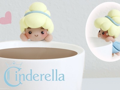 DIY Disney's Cinderella Polymer Clay Cup Companion