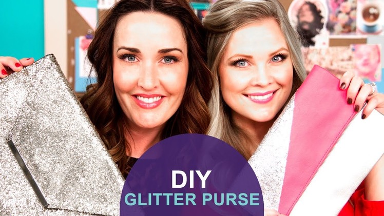 DIY Kate Spade Inspired Glitter Clutch: The DIY Challenge on The Mom's View