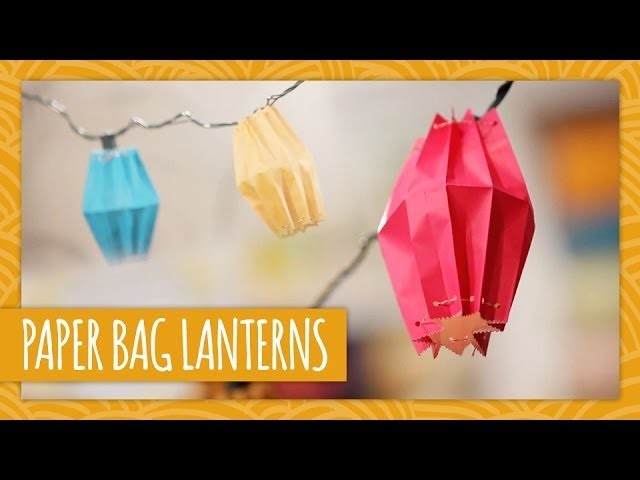 DIY Paper Bag Lanterns - HGTV Handmade