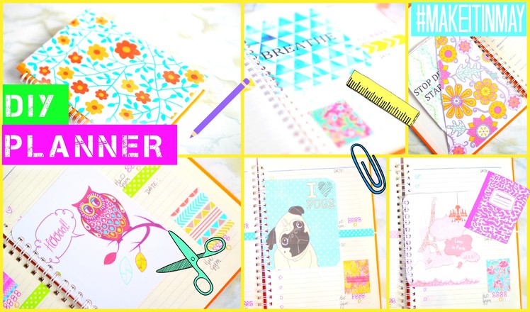 DIY Planner & Journal Cards | #MAKEITINMAY 2015