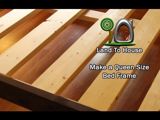 DIY Queen Size Bed Frame