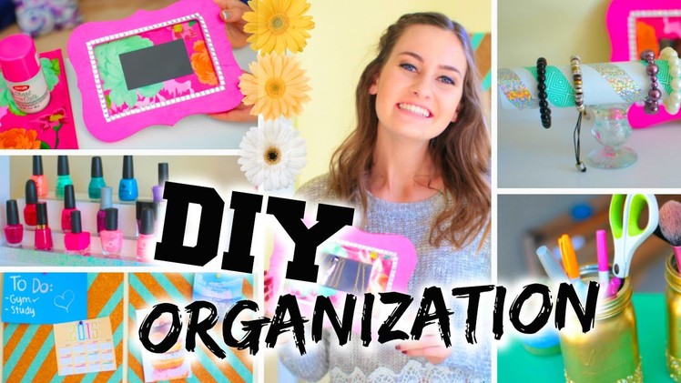 DIY Room Organization + Easy Ways to Organize!