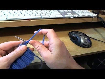 English American Throwing knit 2, purl two rib