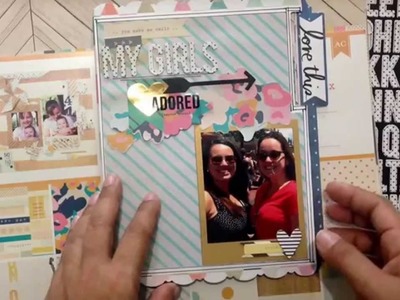 File folder tutorial and project using Crate Paper Craft Market collection