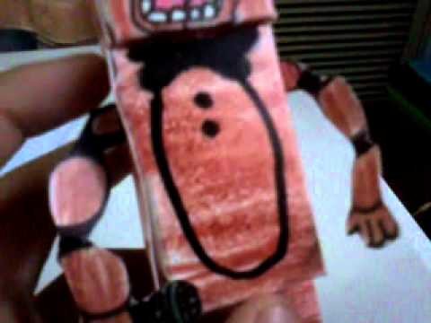 FNAF Freddy Fazbear papercraft