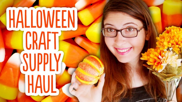 Halloween.Autumn Craft Supply Haul!